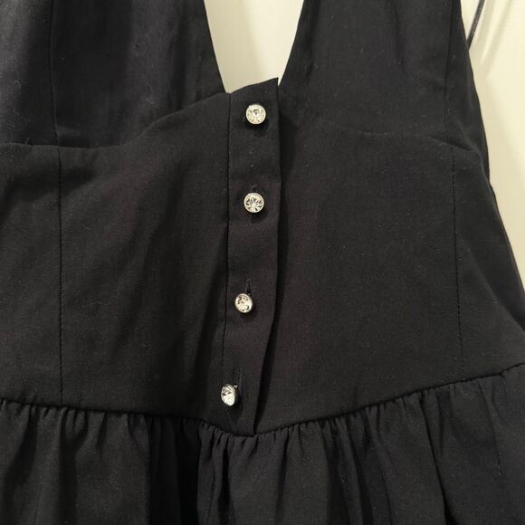 Zara Balloon Mini Dress Halter Size Small - Picture 5 of 10